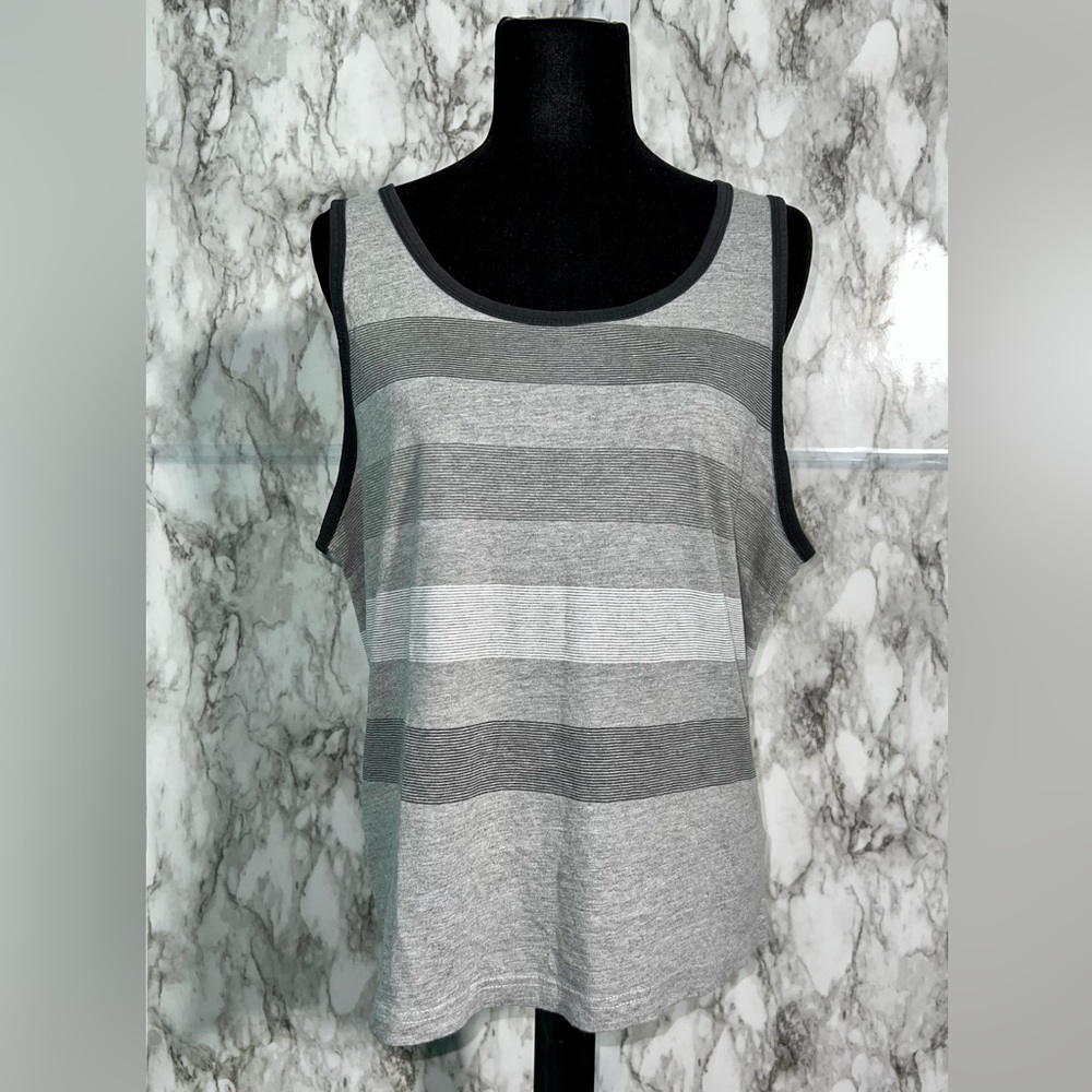 Road Block Men’s Striped Tank Top
